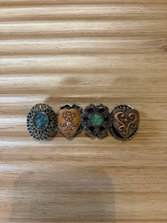 Jewelry - Vintage Inspired Mixed Metal Link Panel Bracelet